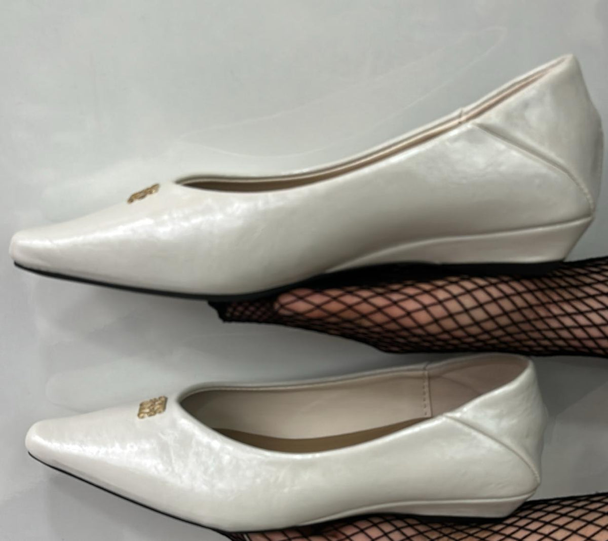 Linzi Pointed-Toe Wedge Ballet Flats
