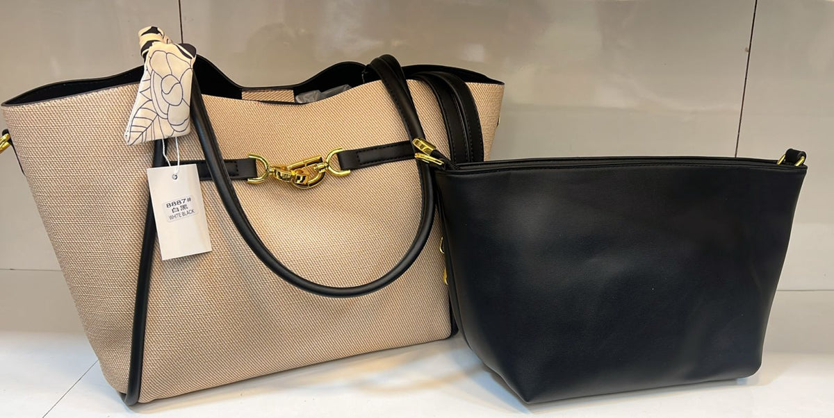 2-in-1 Twilly Scarf Tote Bag