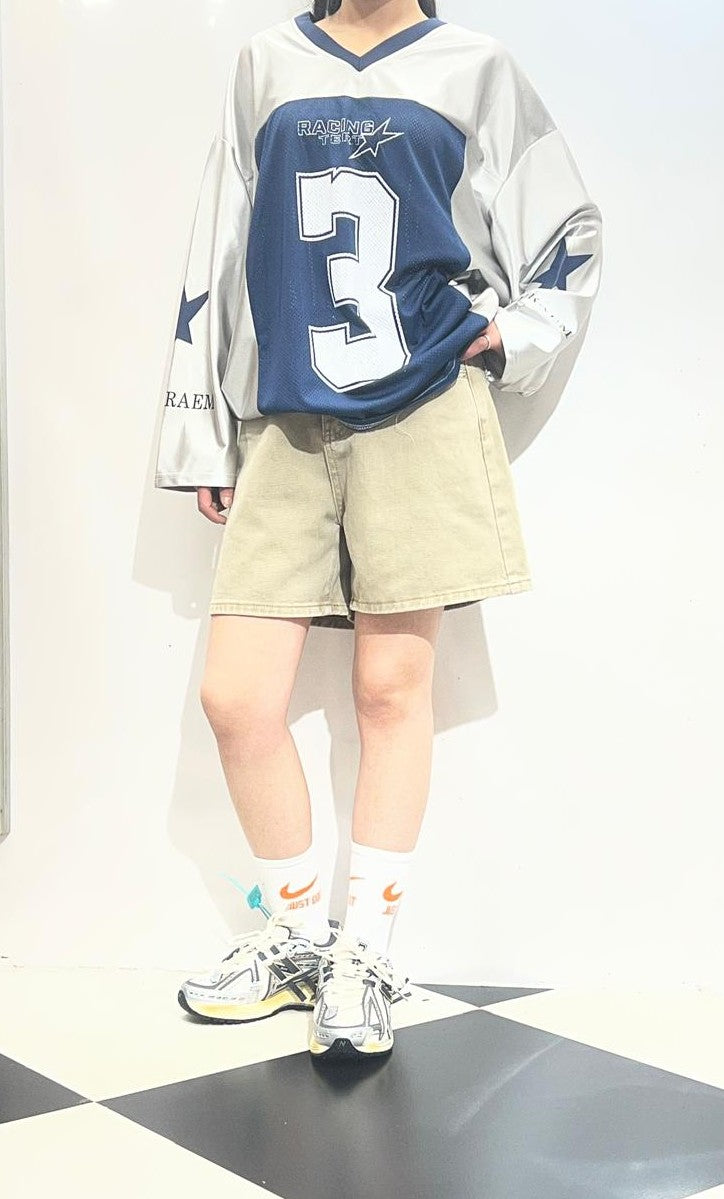 Khaki Knee-Length Tailored Shorts