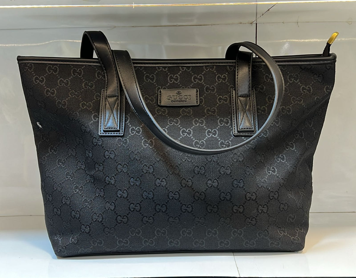 Gucci GG Canvas Zip Tote