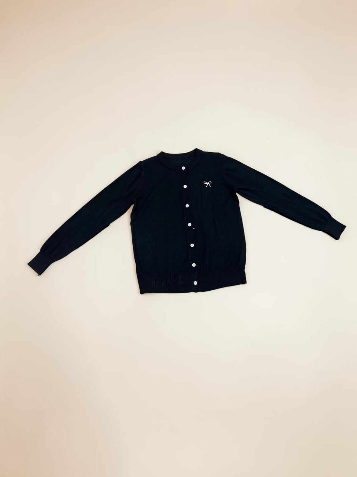 Girls' Classic Button-Up Cardigan Sweater
