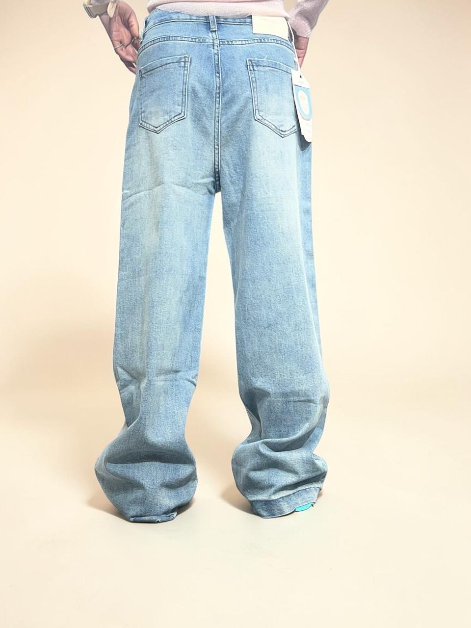 Loose Fit Wide Baggy Jeans