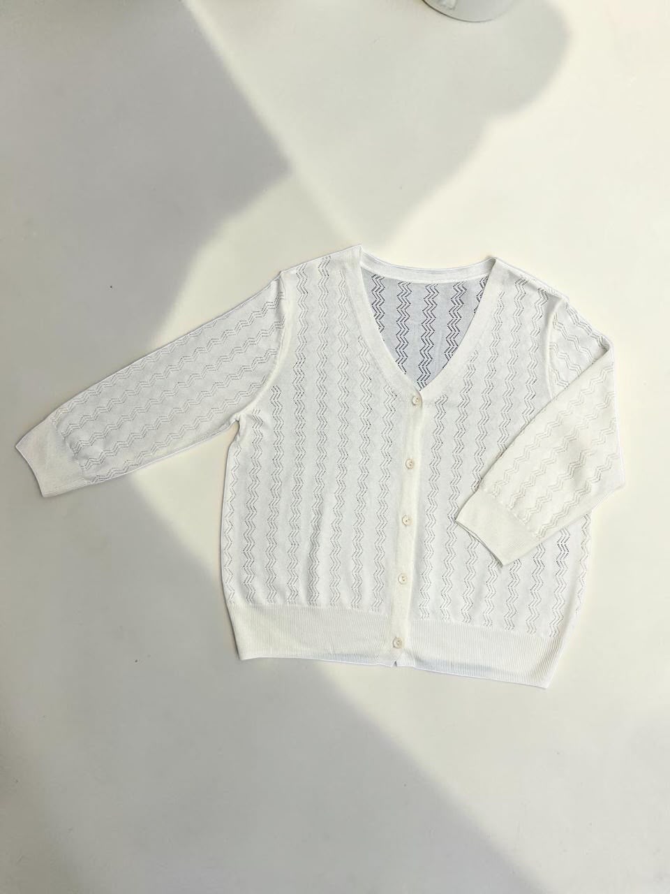 Women's Knit Button Cardigan