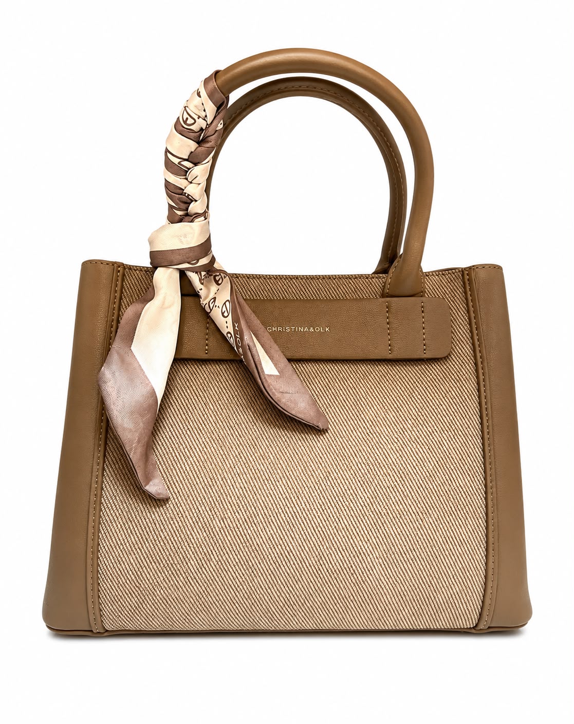 Scarf Accent Tote