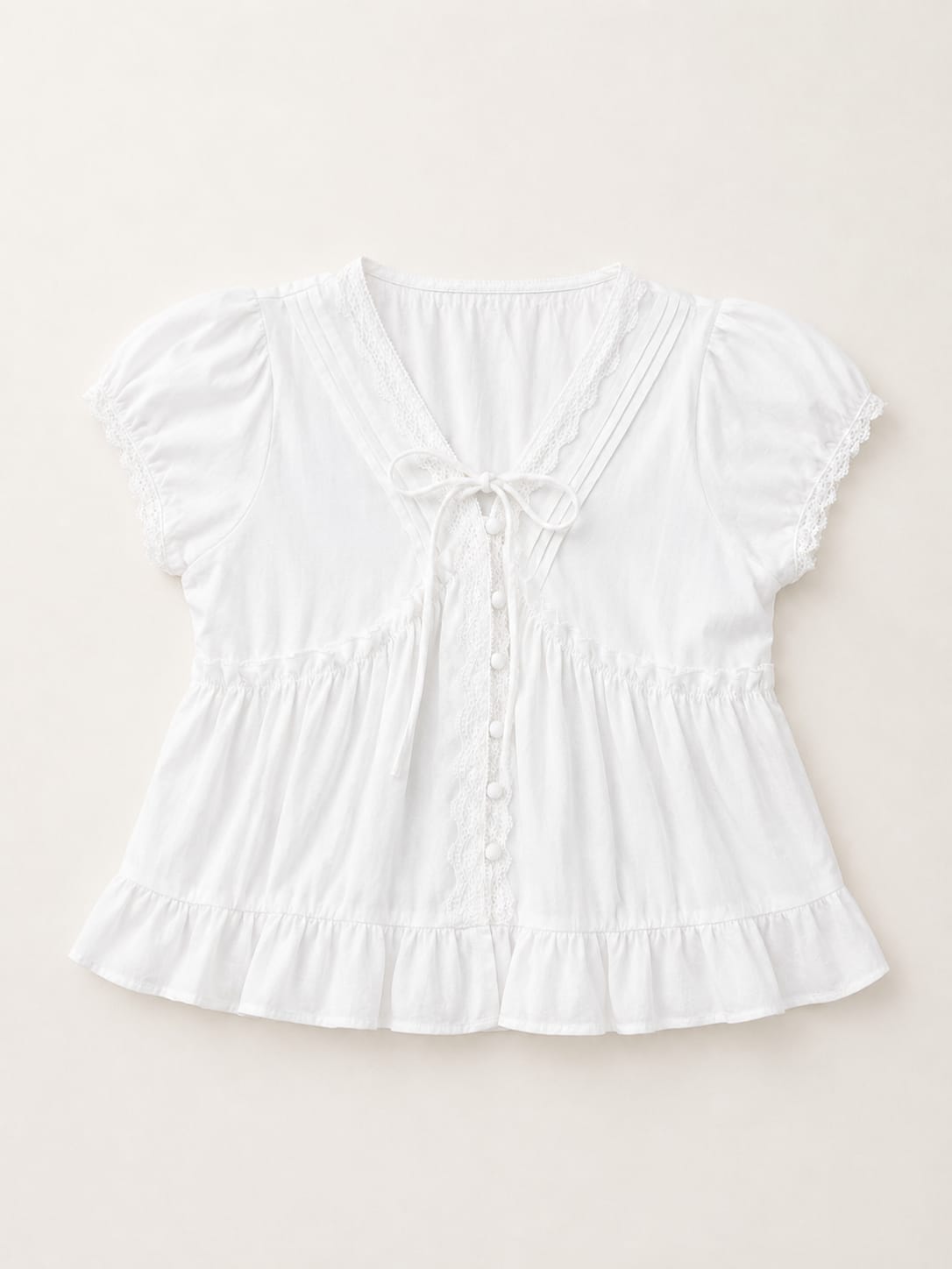 Charm Peplum Top