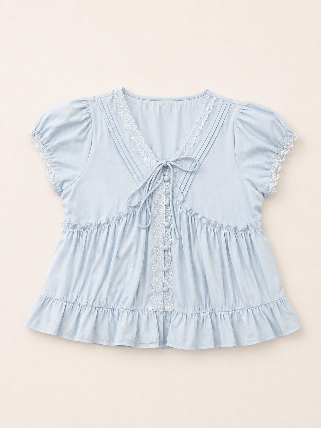 Blush Lace Top