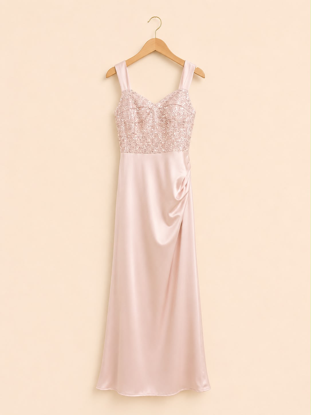 Satin Maxi Dress