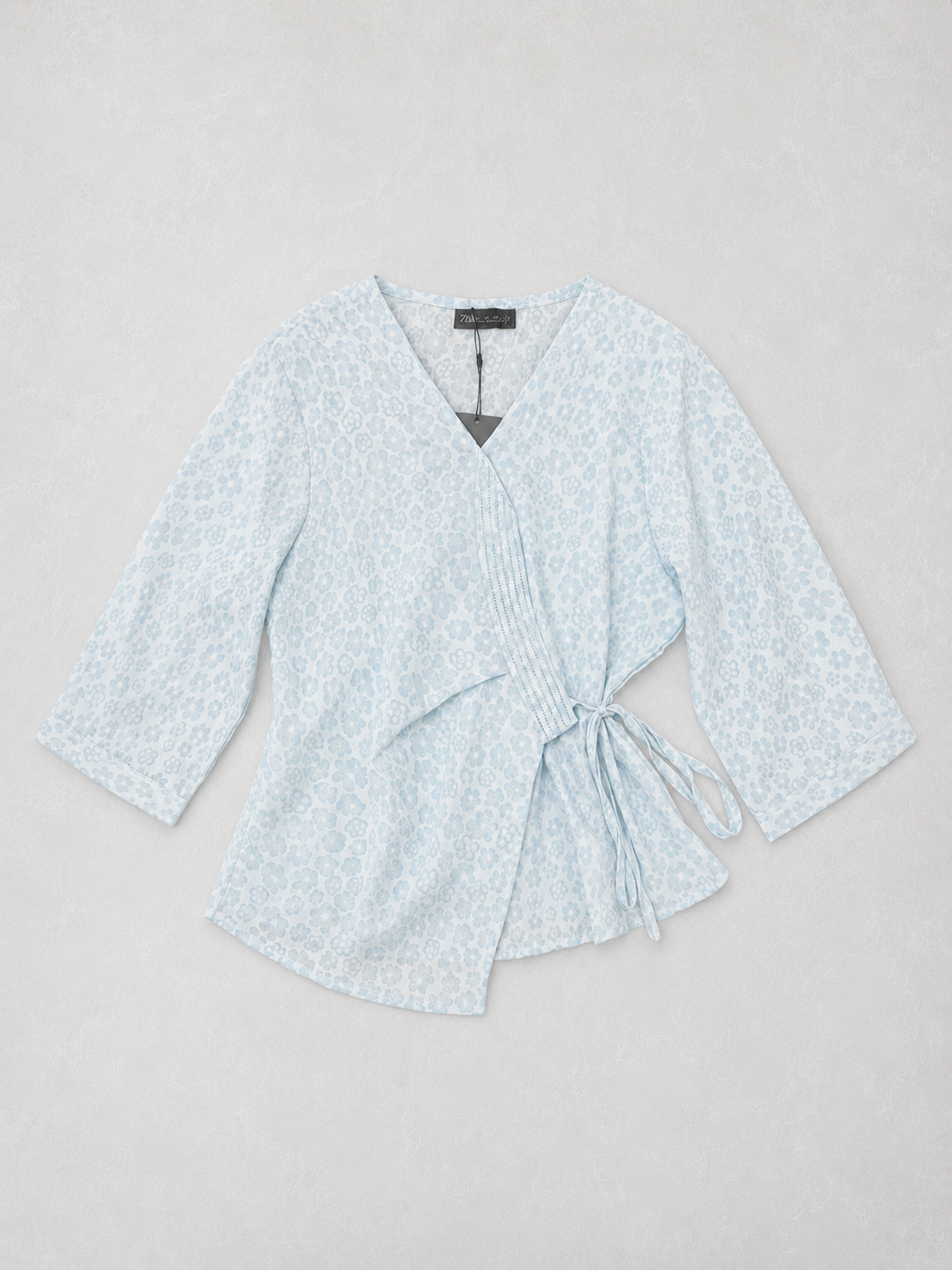 Women’s Floral Side-Tie Top