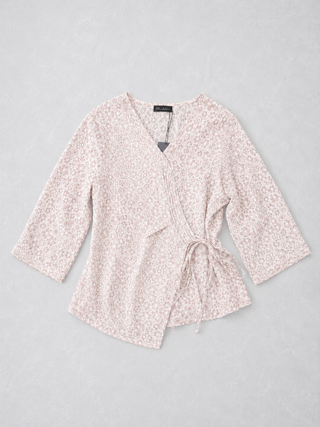 Women’s Floral Side-Tie Top