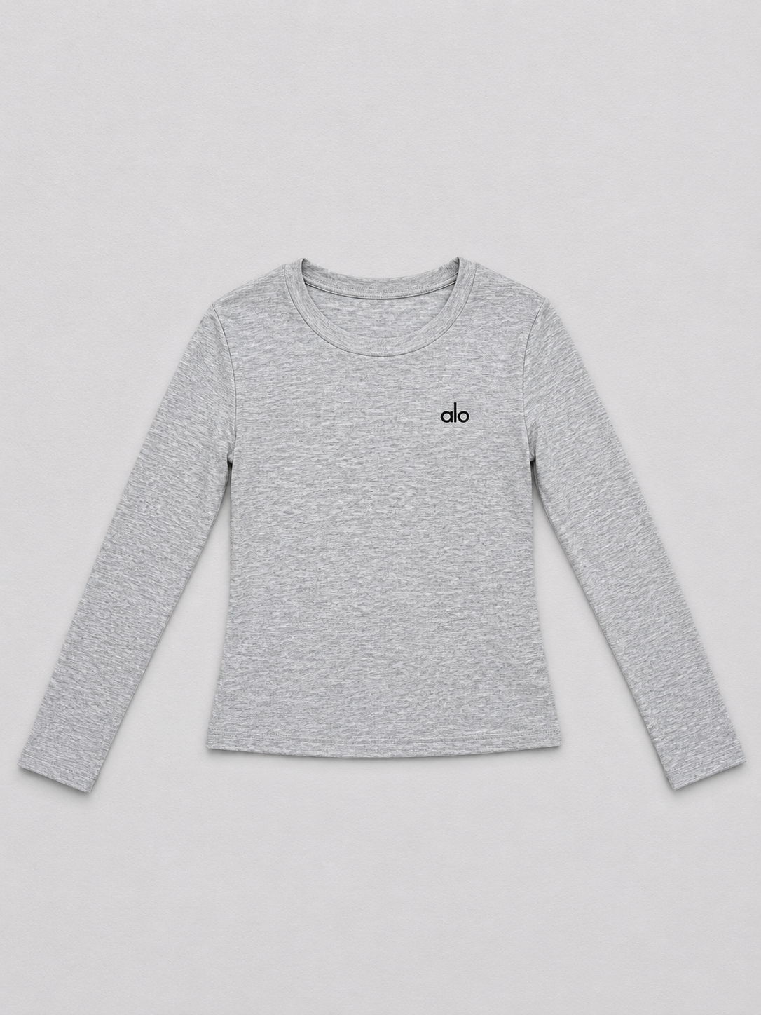 Slim Fit Crew Neck Long Sleeve T-Shirt