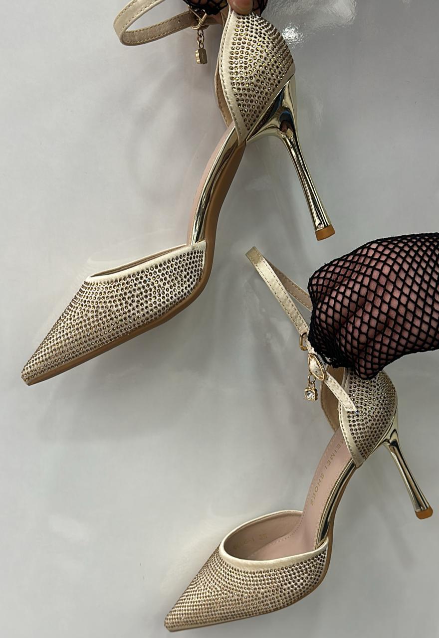 Women's Embellished Stiletto Pumps