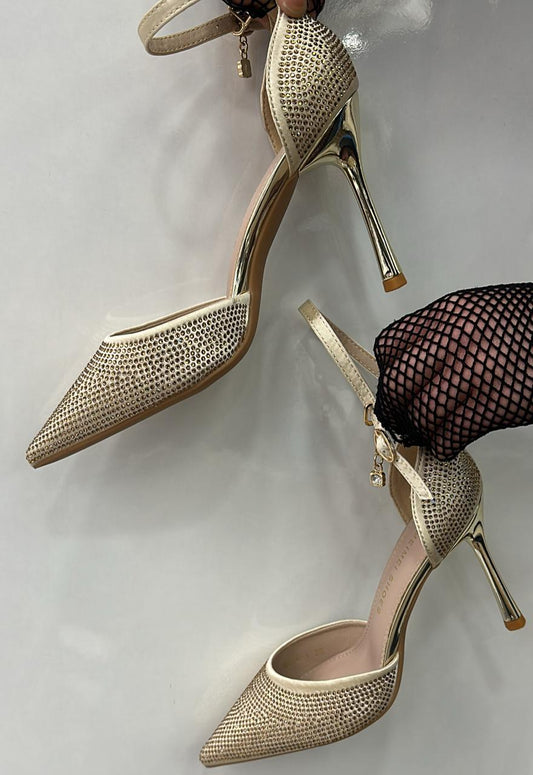 Women's Embellished Stiletto Pumps