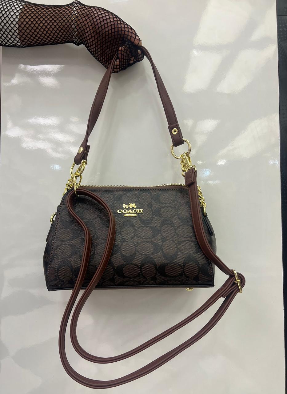 COACH Monogram Shoulder Bag