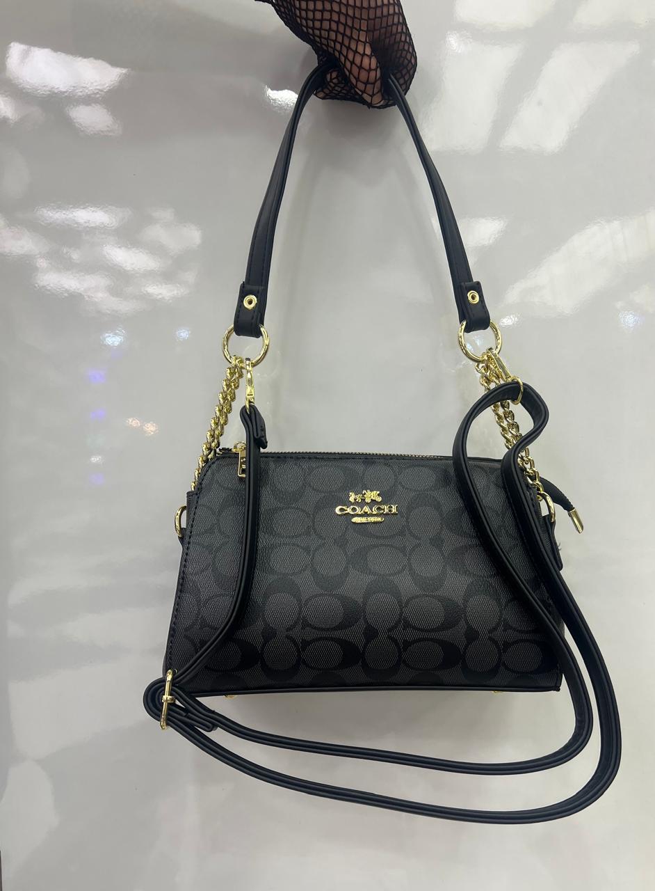 COACH Monogram Shoulder Bag