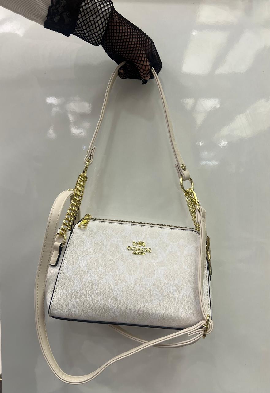 COACH Monogram Shoulder Bag