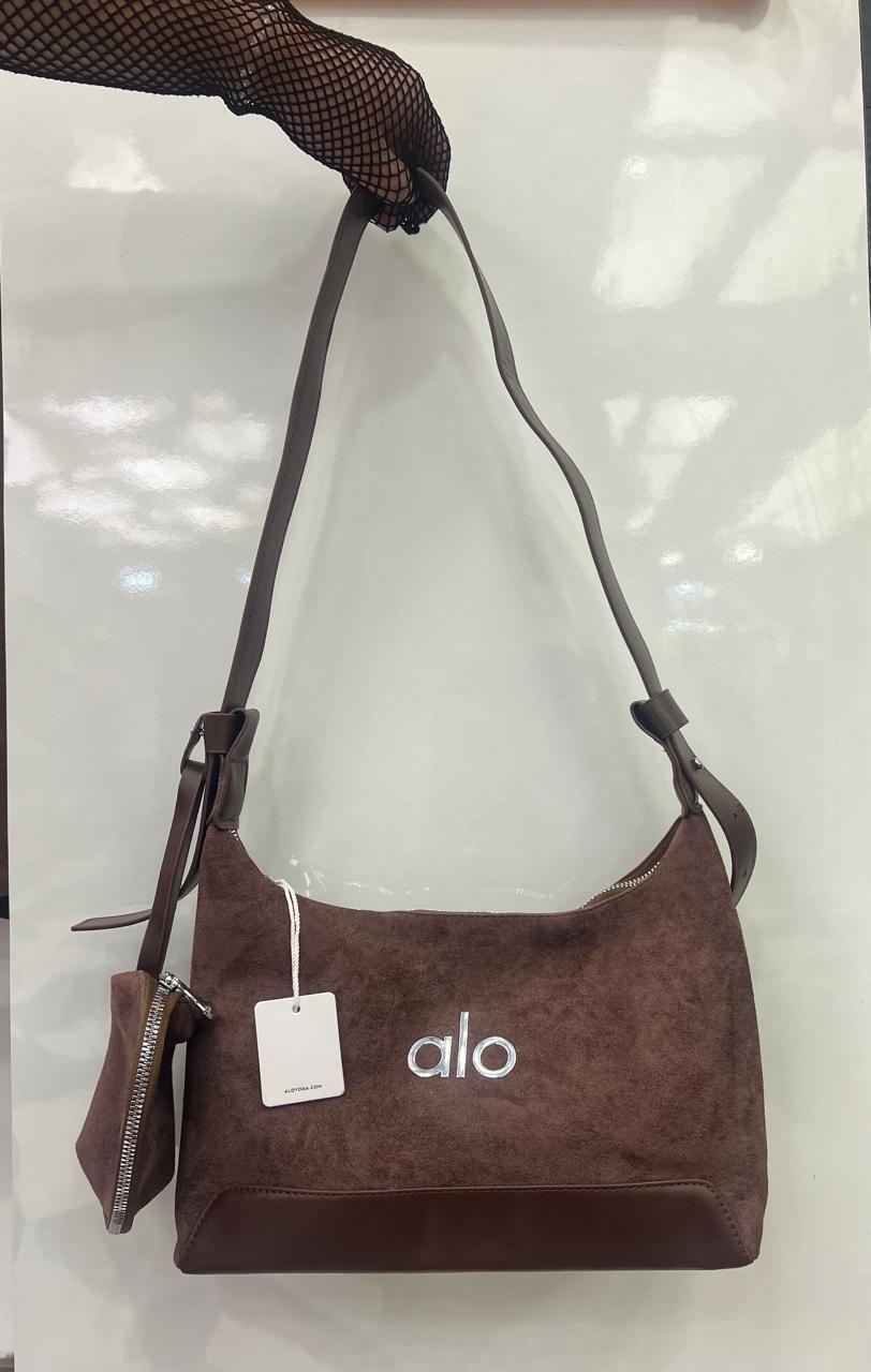 Alo Shoulder Hobo Bag with detachable pouch