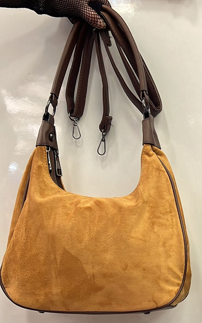 Soft Crescent Shoulder Bag