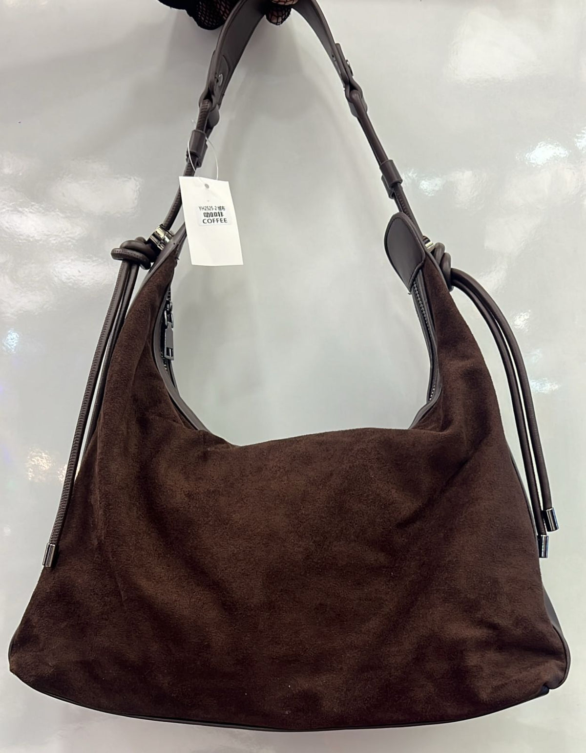 Soft Crescent Shoulder Bag