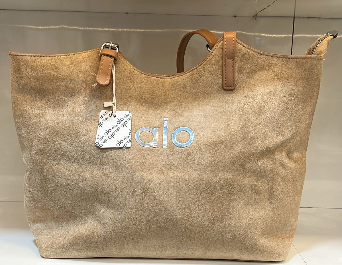Alo Suede Crescent Shoulder Bag