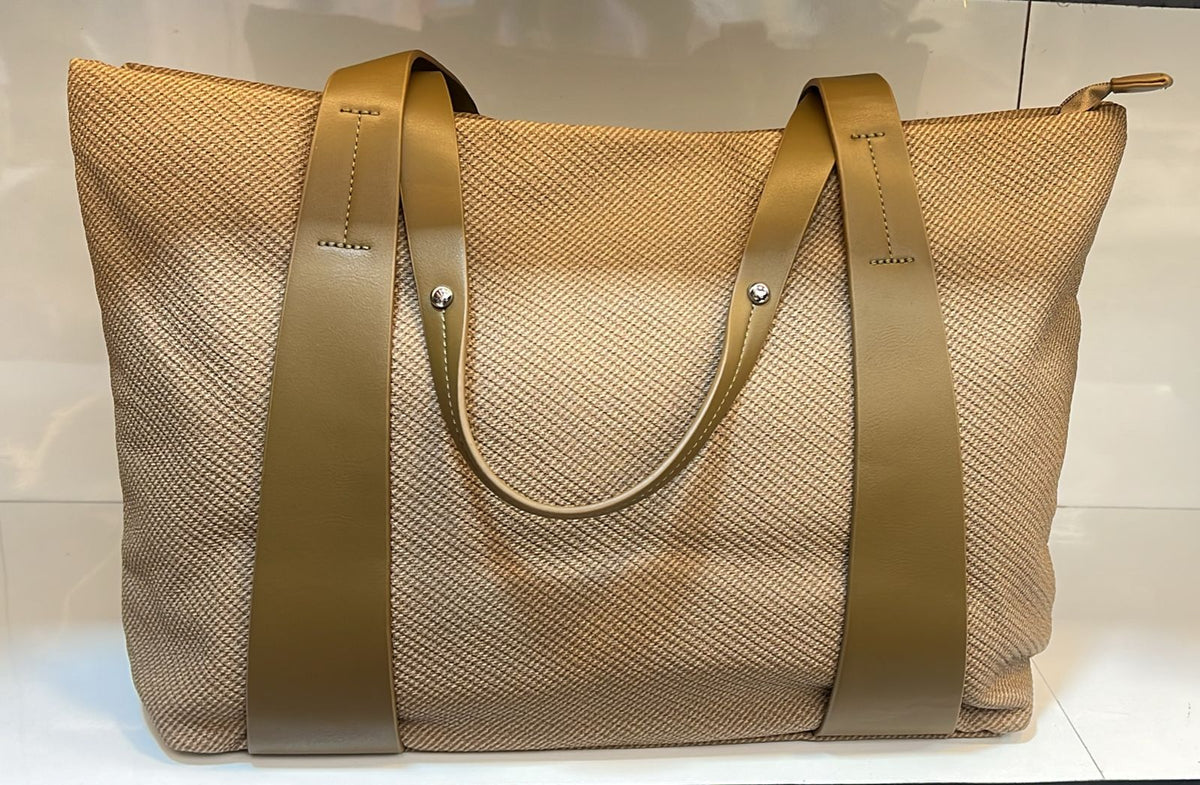 Woven Tote Shoulder Bag