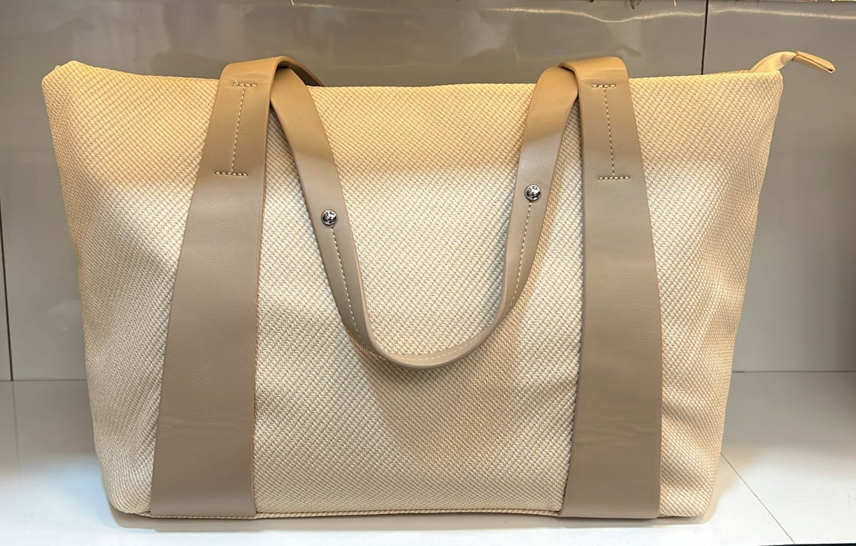 Woven Tote Shoulder Bag