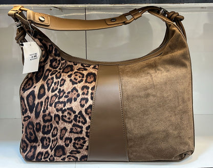 Alo Oversized Leopard Print Shopper tote