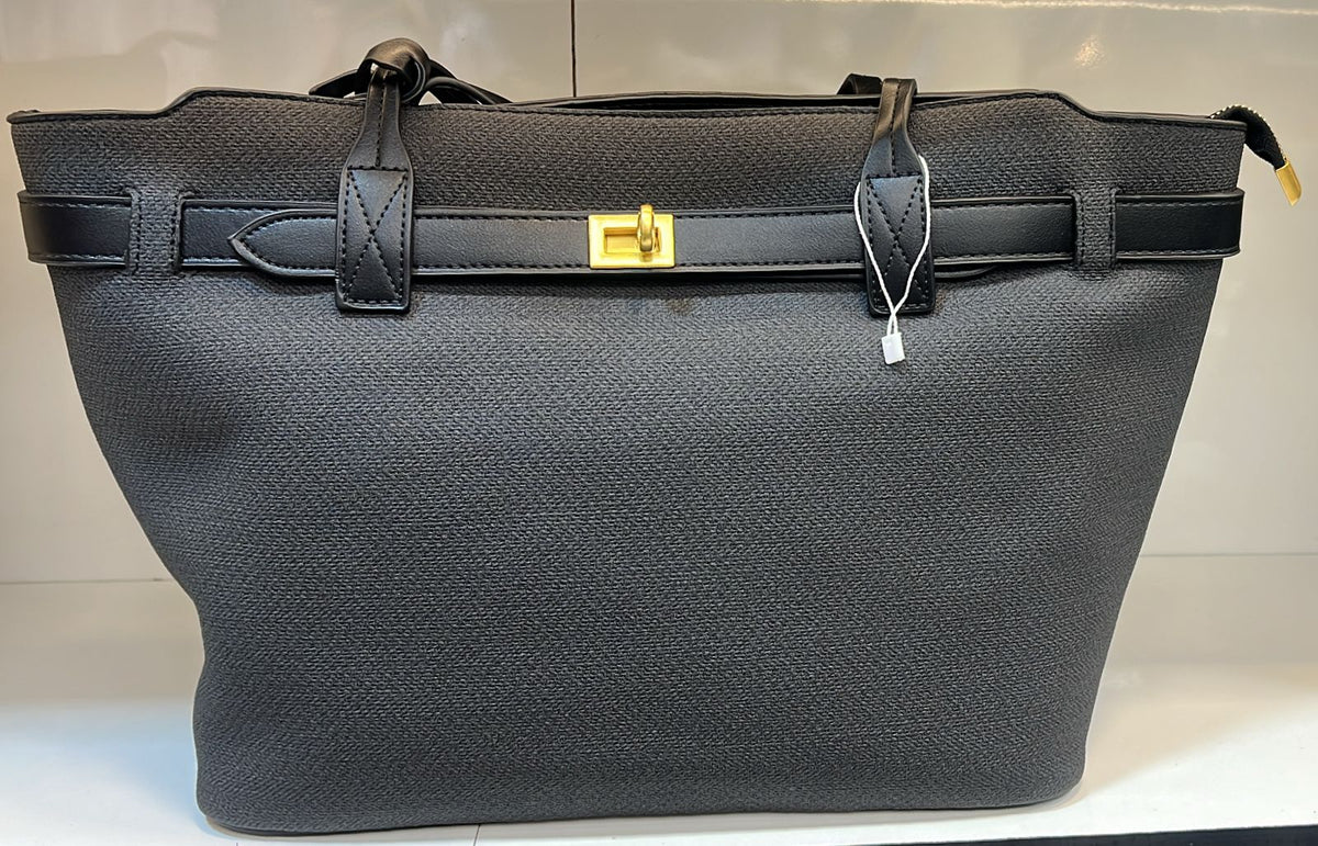 Canvas Belt Tote Bag