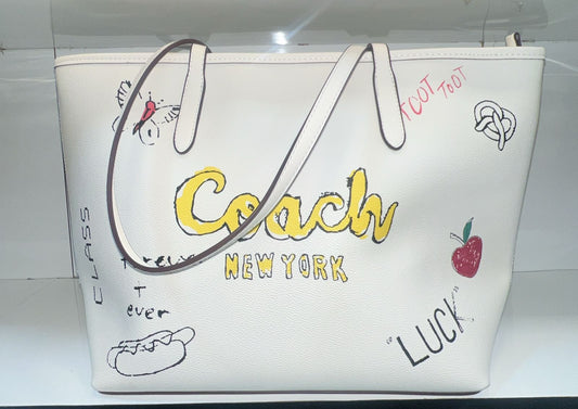 Coach New York Graphic City Tote