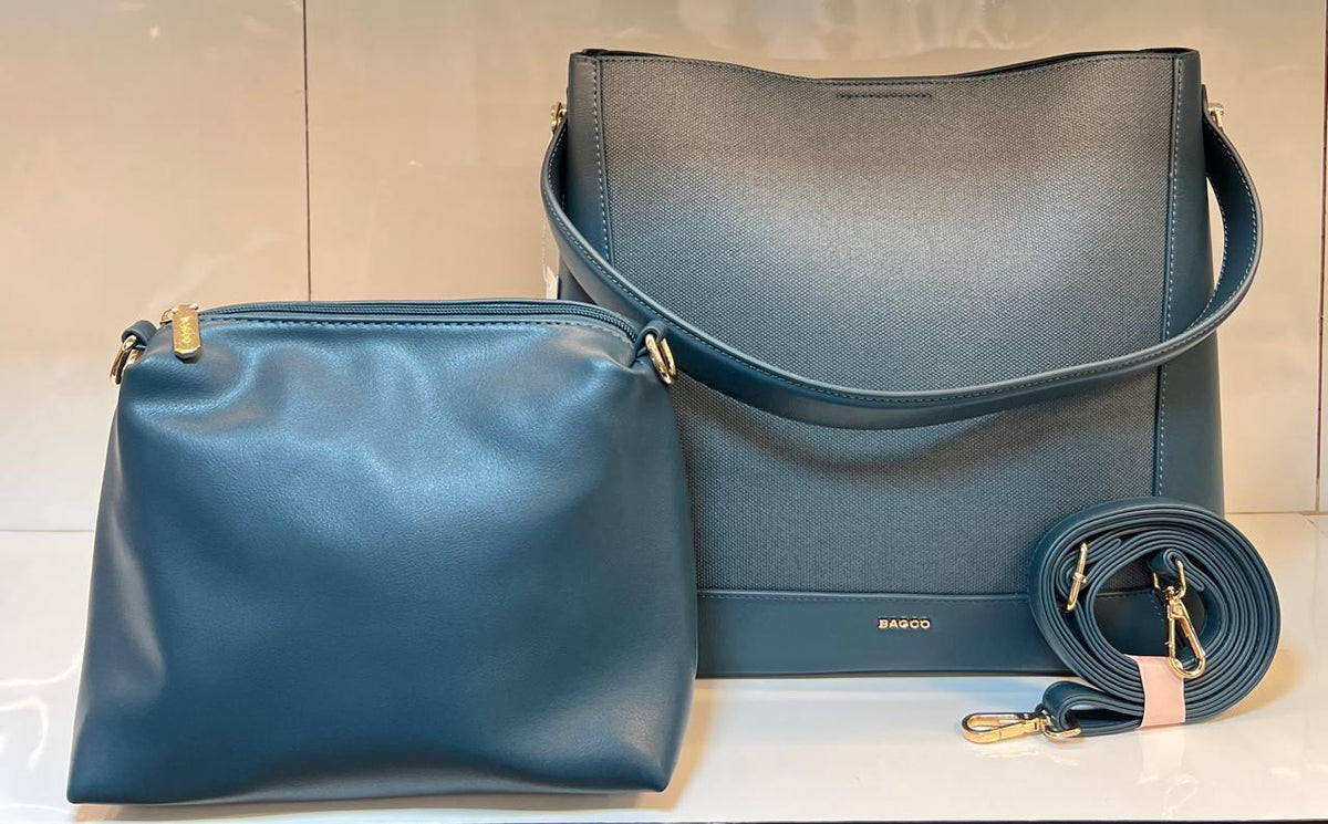 2-in-1 Bucket Shoulder Bag