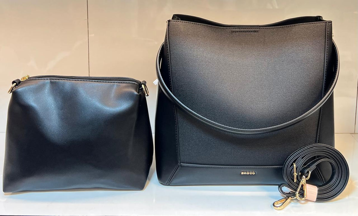 2-in-1 Bucket Shoulder Bag