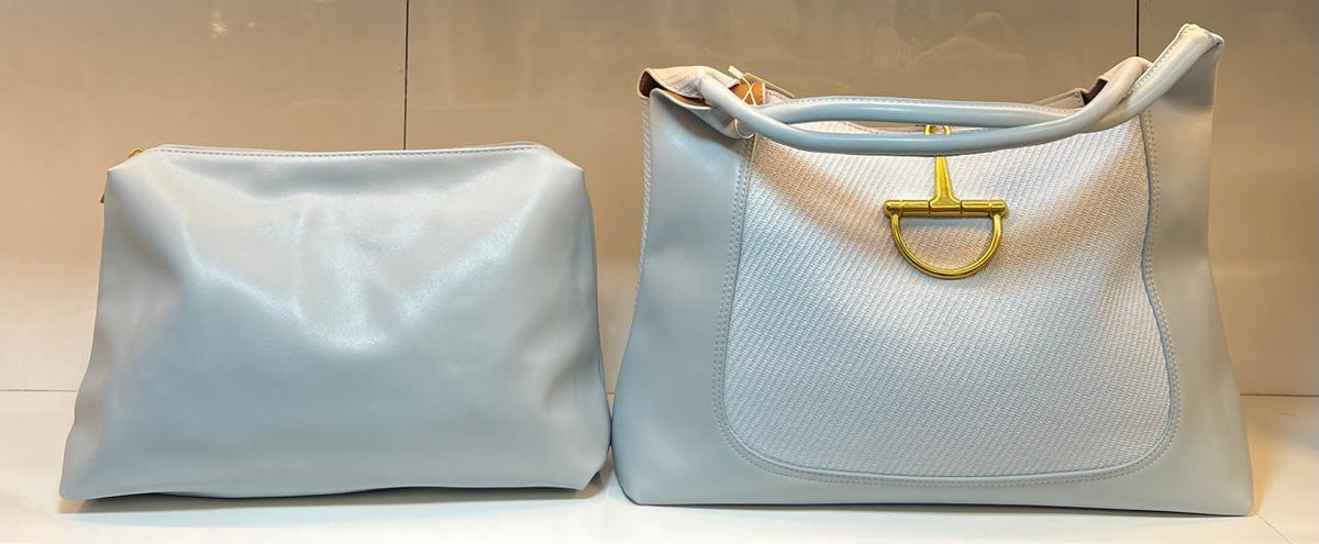 Horse Shoulder Tote with Pouch