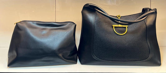 Horse Shoulder Tote with Pouch