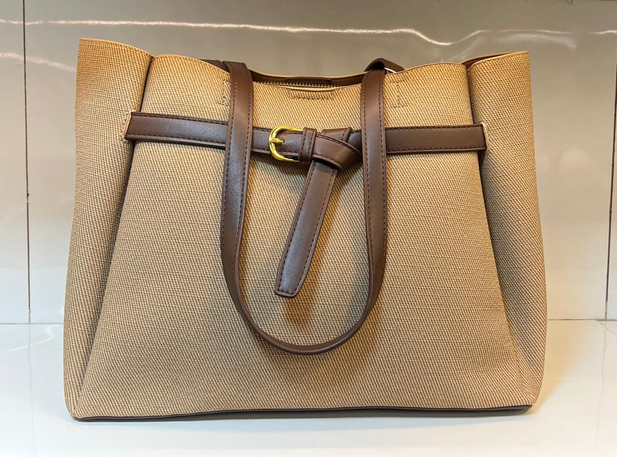Buckle Strap Tote