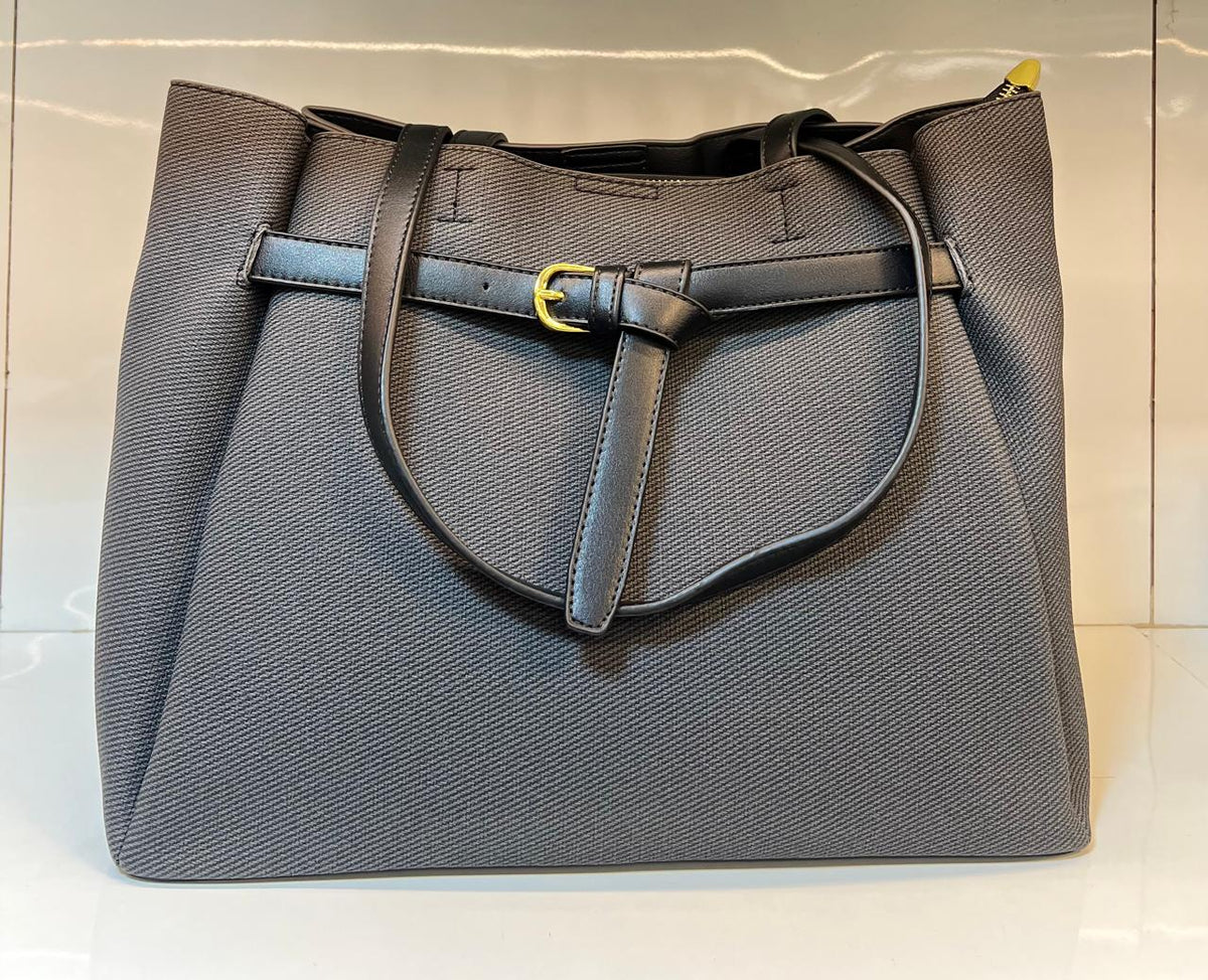 Buckle Strap Tote