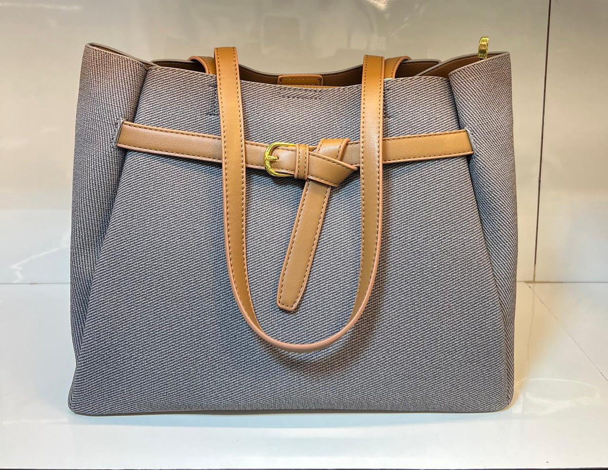 Buckle Strap Tote