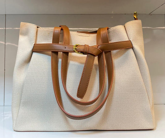 Buckle Strap Tote