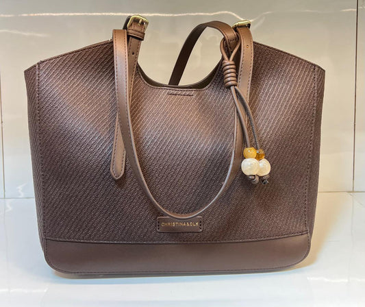 CHRISTINA&OLK Textured Tote bag
