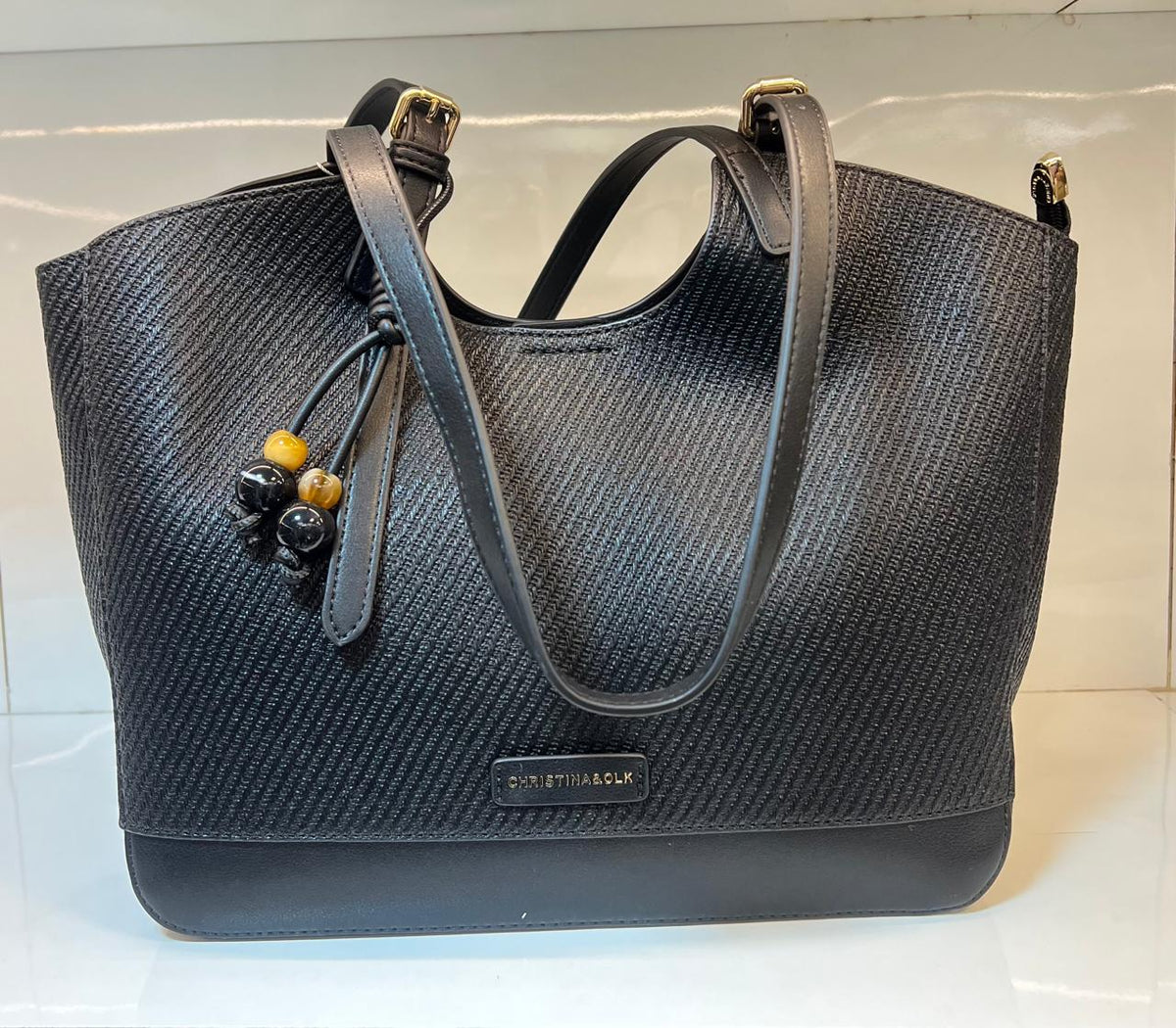 CHRISTINA&OLK Textured Tote bag