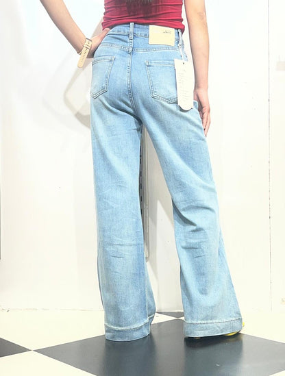 High-Rise Wide Leg Jeans