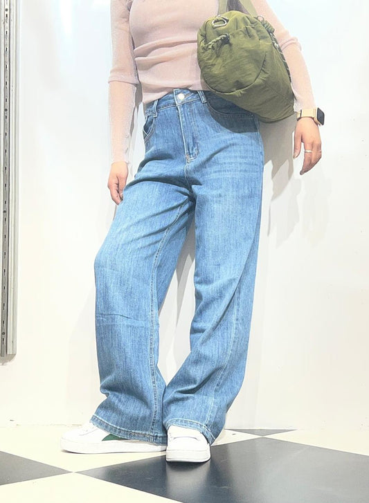 Relaxed Fit Straight Jeans