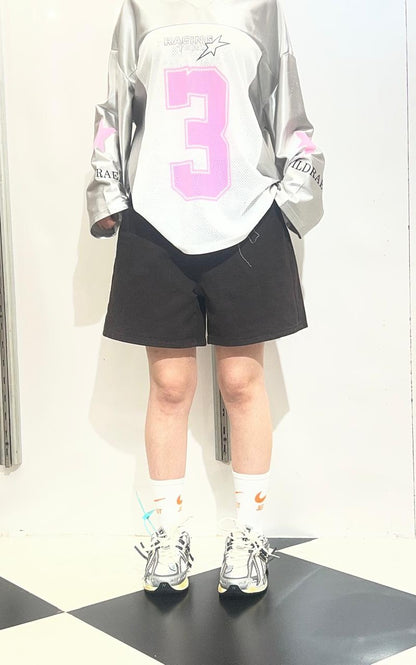 Dark coffee-brown Tailored Shorts