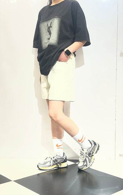 White Summer Shorts