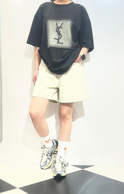 White Summer Shorts