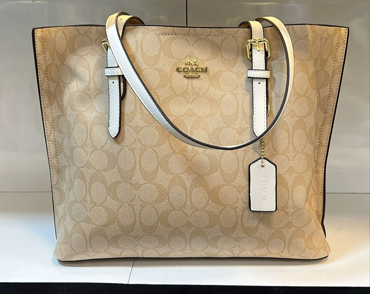 Coach Buckle Straps City Tote