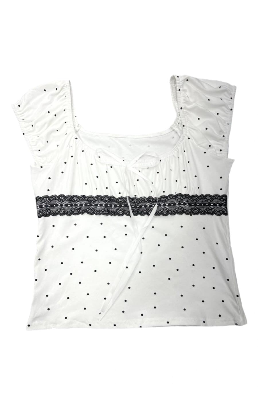 Puff Sleeve Ruched Top