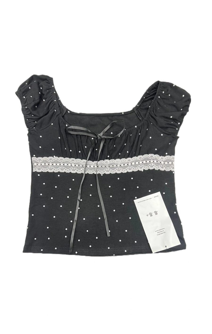 Puff Sleeve Ruched Top