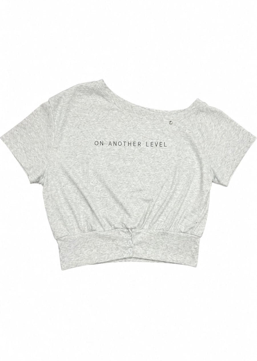 Cinched waist Crop Top