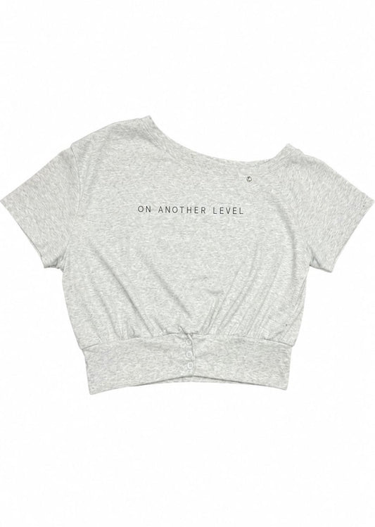 Cinched waist Crop Top