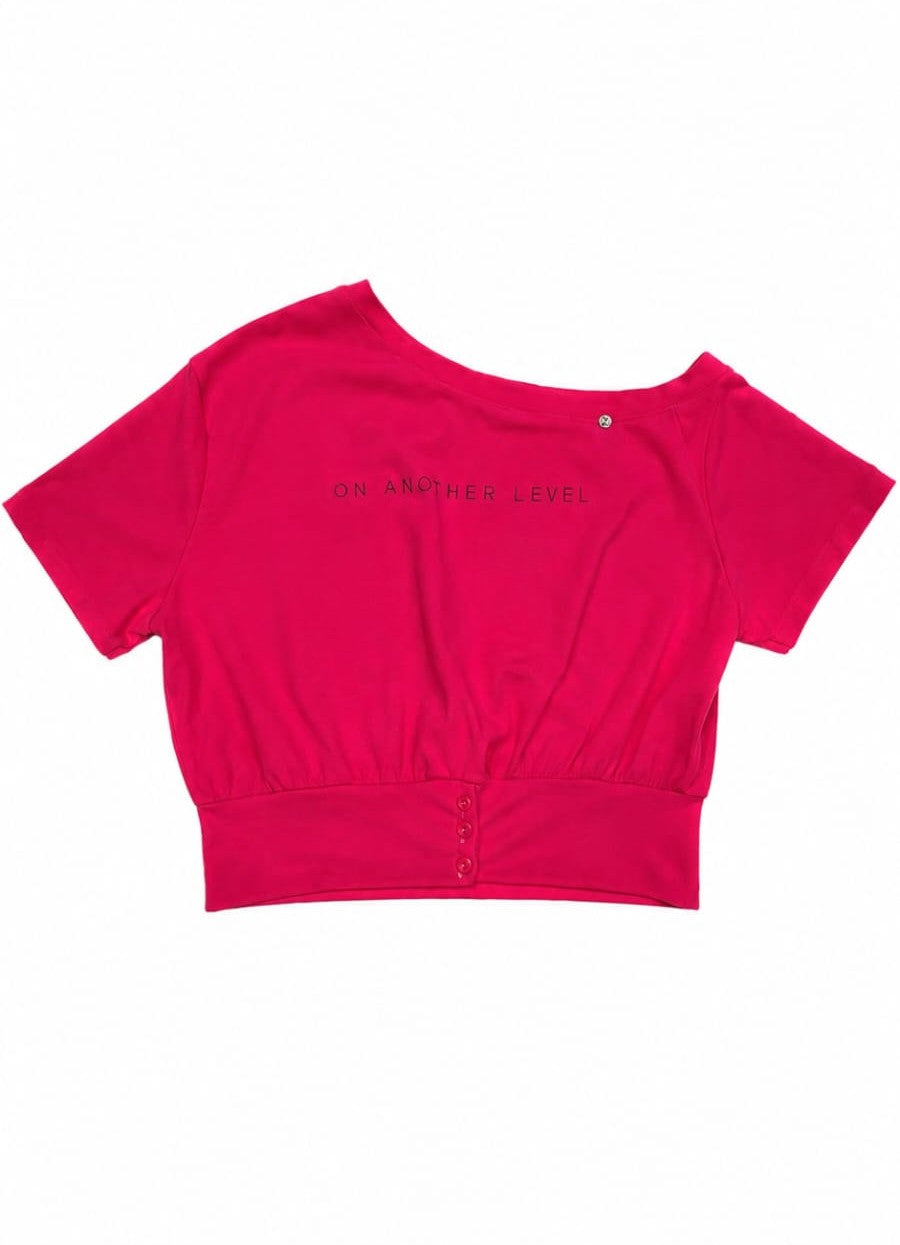 Cinched waist Crop Top
