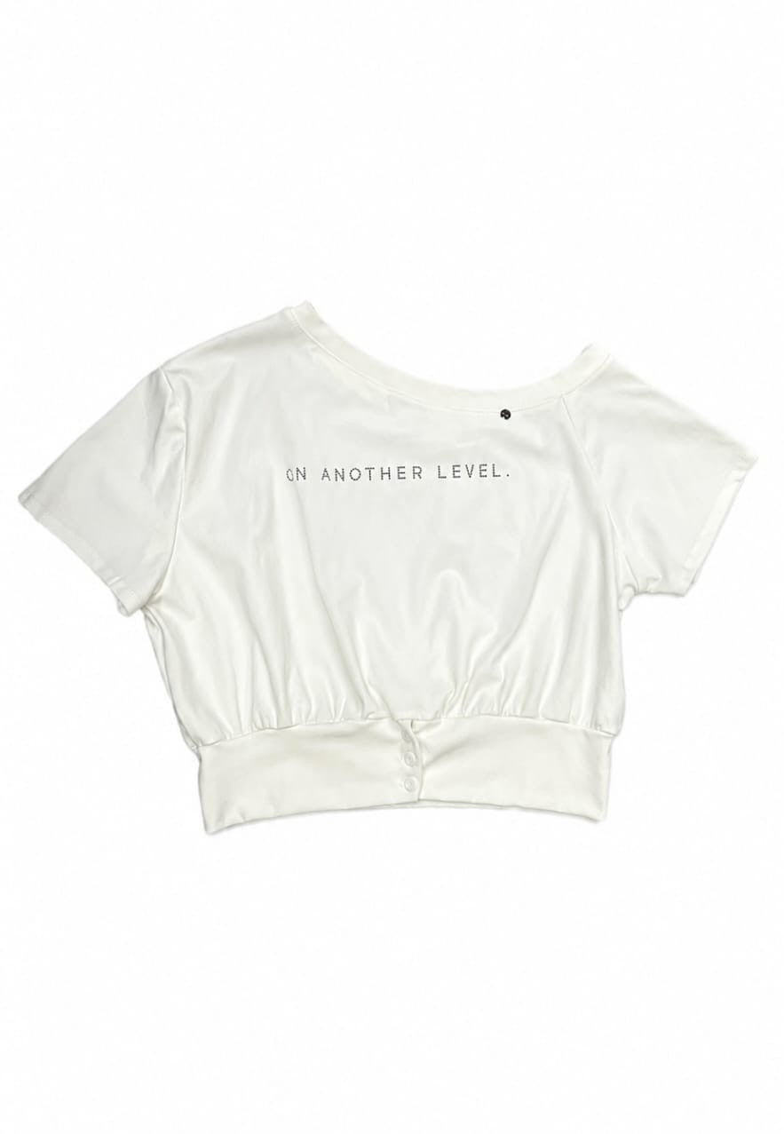 Cinched waist Crop Top